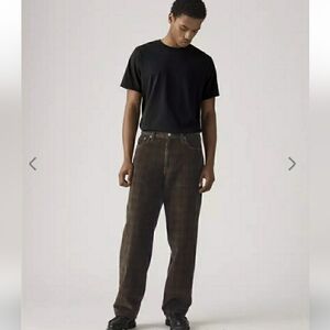 Levi's Men's Baggy Corduroy Brown Pants - 33x32